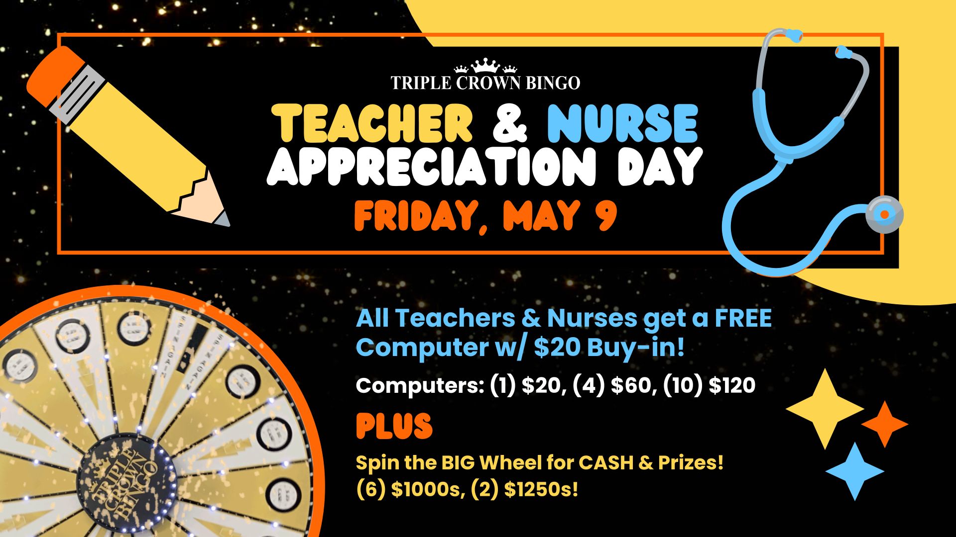 TCB teacher nurse appreciation